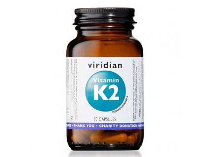 Vitamin K2 30cps viridian 1