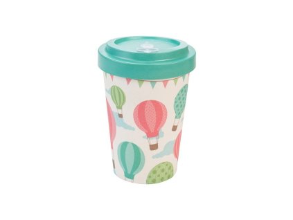 woodway opakovane pouzitelny kelimek z bambusu baloons 400 ml