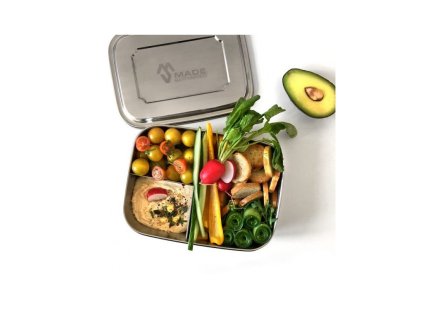 13721 made sustained stredni nerezovy svacinovy box trio