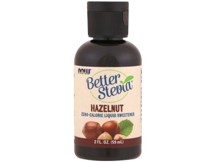 13985 now better stevia liquid liskovy orisek 59ml