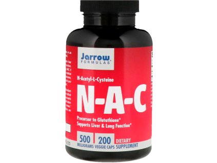 Jarrow NAC (N Acetyl L Cystein) 600 mg, 200 kapslí