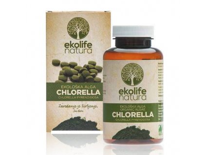 Organic Algae Chlorella 240cps ekolife natura