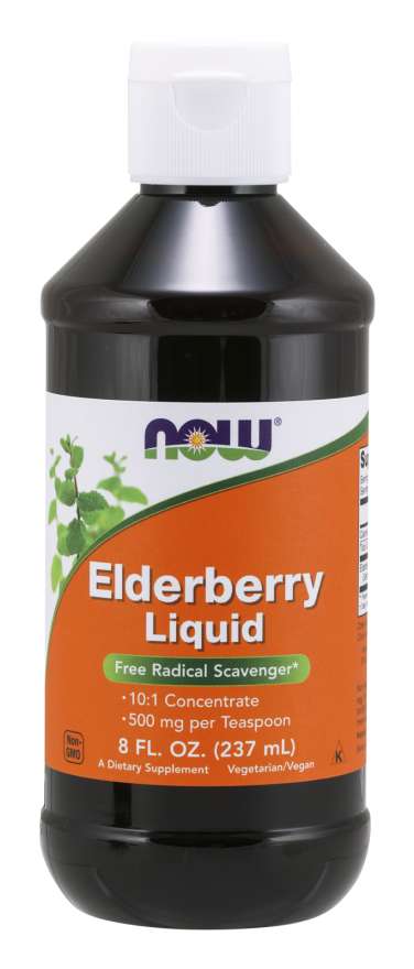 E-shop NOW® Foods NOW Elderberry Liquid (Baza), 237 ml