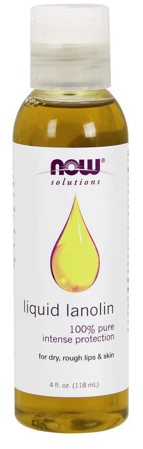 Now® Foods NOW Lanolin, 100% Pure Liquid, 118 ml Obrázek