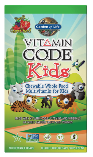 Garden of life Vitamin Code Kids (multivitamín pre deti) - 30 medvedíkov