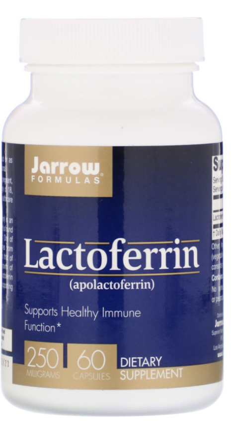 E-shop Jarrow Formulas Jarrow Lactoferrin (laktoferín), 250 mg, 60 softgélových kapsúl