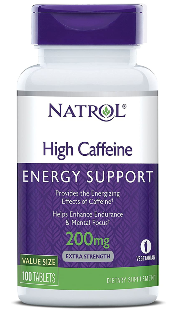 Natrol magas koffein tartalmú 200 mg (koffein), 100 tabletta