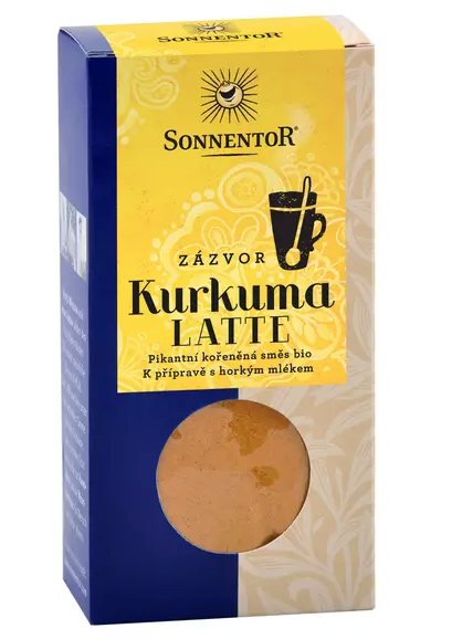 E-shop Sonnentor Kurkuma Latte - zázvor 60 g