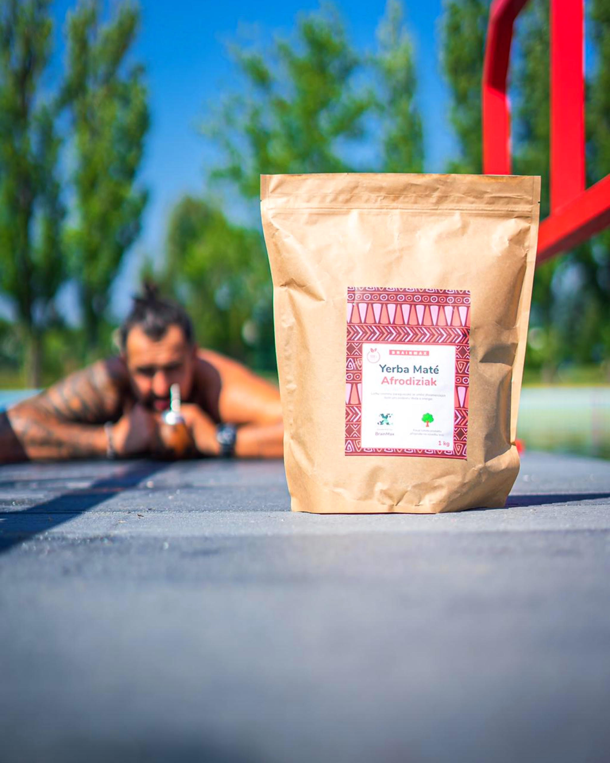 BrainMax Pure Yerba Maté, Afrodiziak, 1000 g Obrázek