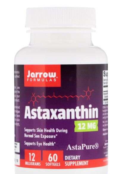 E-shop Jarrow Formulas Jarrow Astaxanthin, 12 mg, 60 softgélových kapsúl