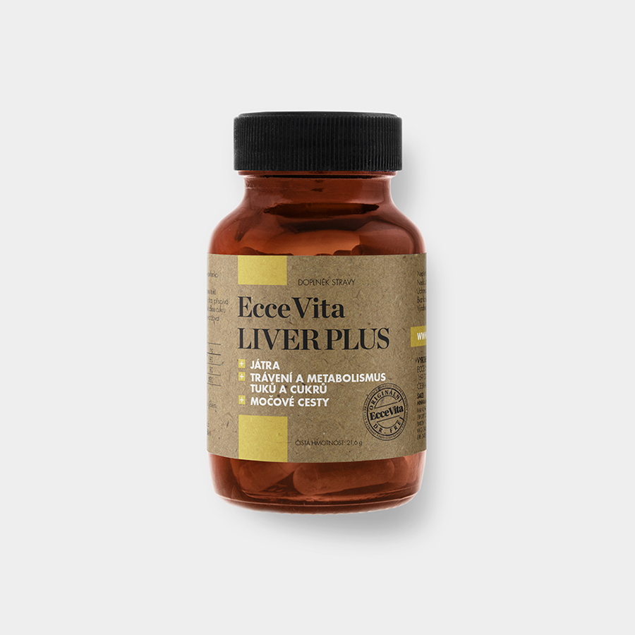 E-shop Ecce Vita EcceVita Liver plus, 60 kapsúl