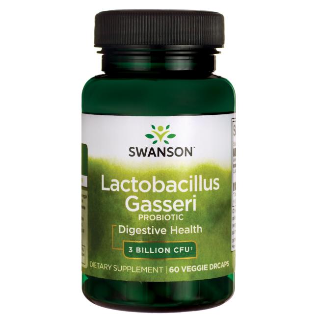 Swanson Lactobacillus Gasseri, 3 miliardy CFU, 60 rostlinných kapslí Obrázek