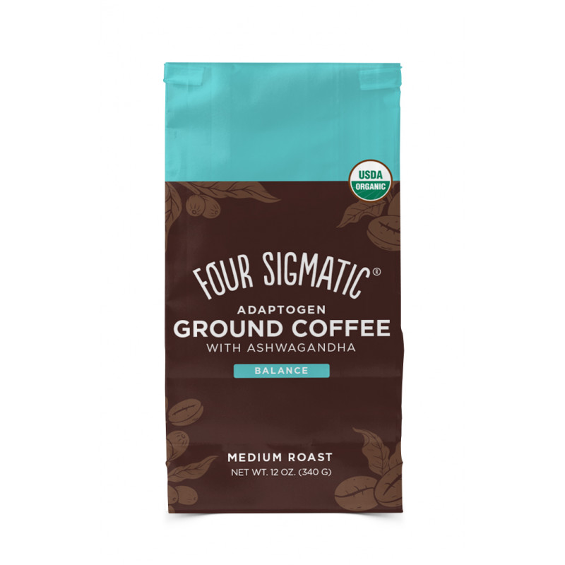 E-shop Four Sigmatic Ashwagandha & Chaga Adaptogen Ground Coffee Mix, 340 g