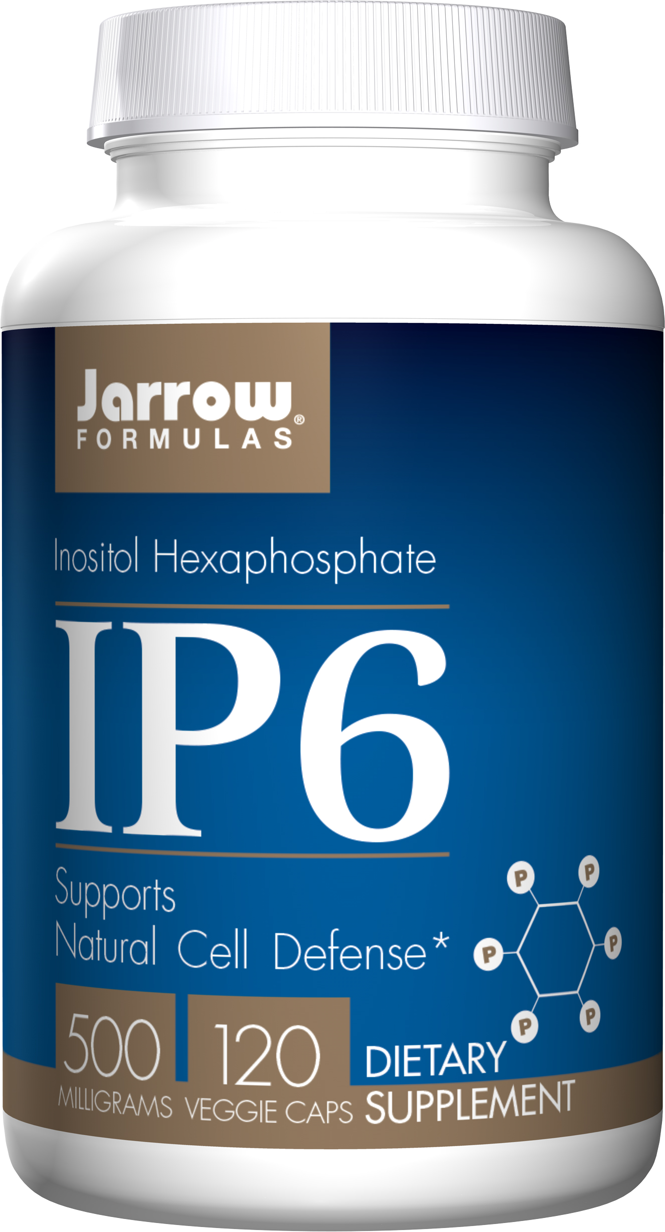 E-shop Jarrow Formulas IP6 (Inositol Hexafosfát), 500 mg, 120 rastlinných kapsúl