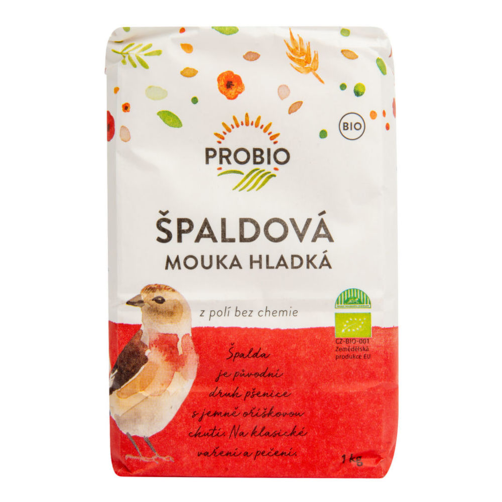 PROBIO Špaldová mouka bílá hladká BIO 1000 g Obrázek