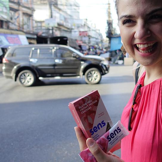 Sens Pleasure protein bar tmavá čokoláda a višeň 40 g Obrázek