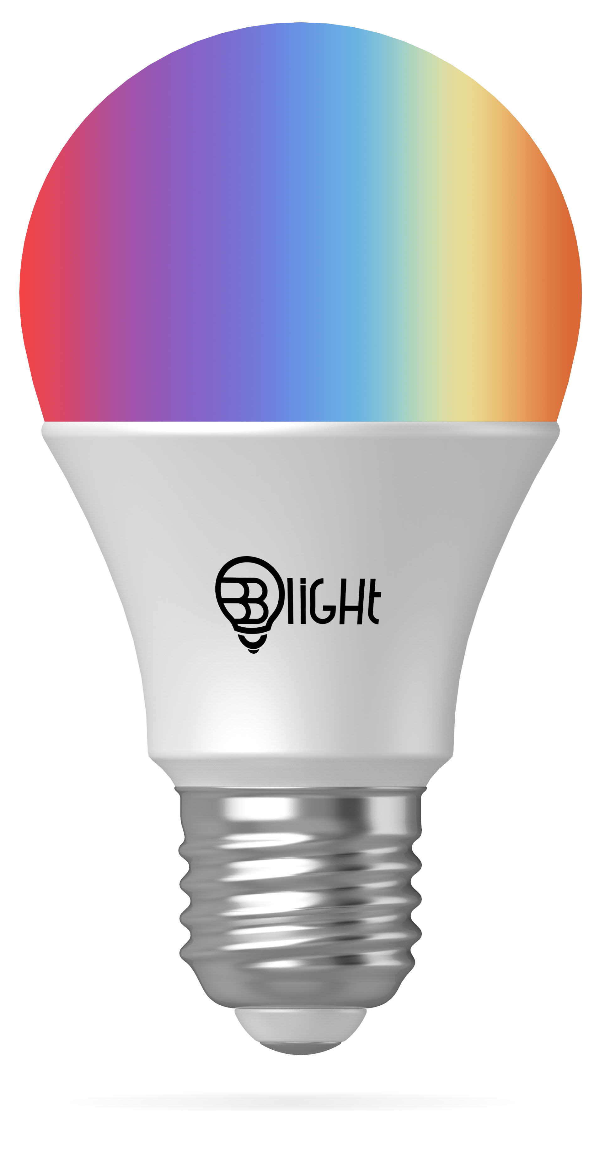 Žárovka BrainLight LED, závit E27, 7 W, stmívatelná, barevná (600 lm, 6000 K - studená bílá, RGBW) Obrázek