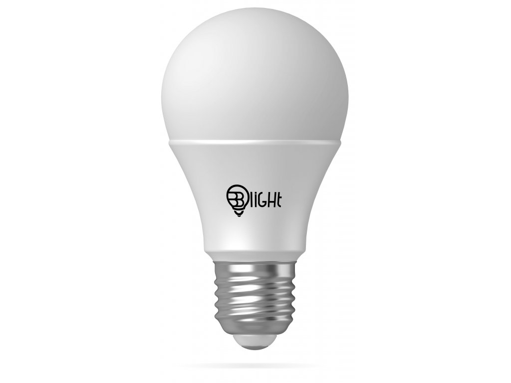 Žárovka BrainLight LED, závit E27, 7 W, stmívatelná, barevná (600 lm, 6000 K - studená bílá, RGBW)
