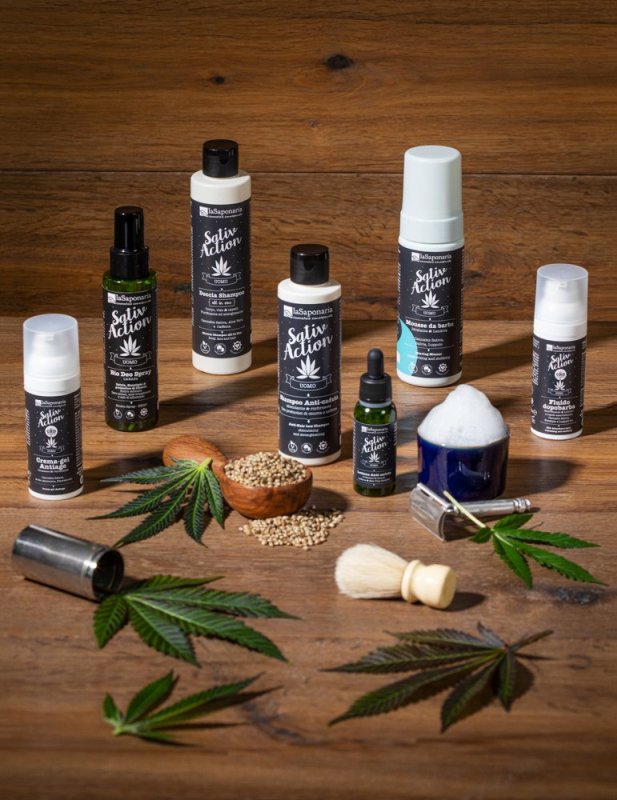 laSaponaria Pánský deodorant ve spreji s konopím BIO, 100 ml Obrázek