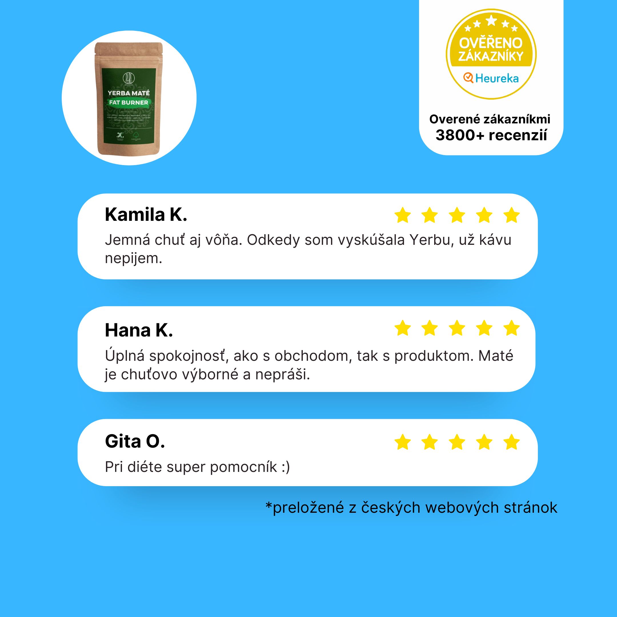 BrainMax Pure Yerba Maté, Fat Burner 1000 g Obrázek