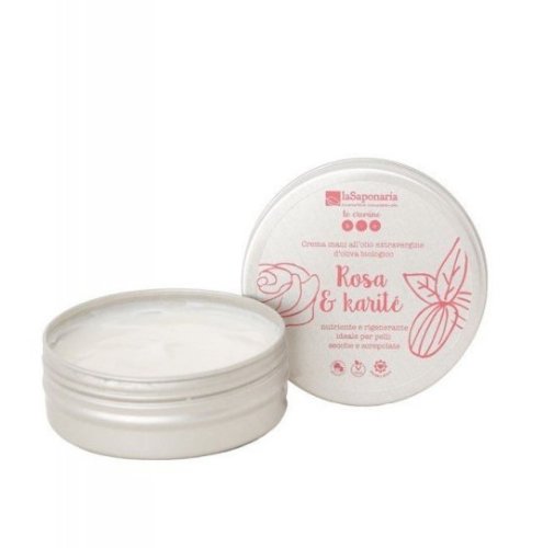 laSaponaria Krém na ruce s damašskou růží BIO (60 ml)