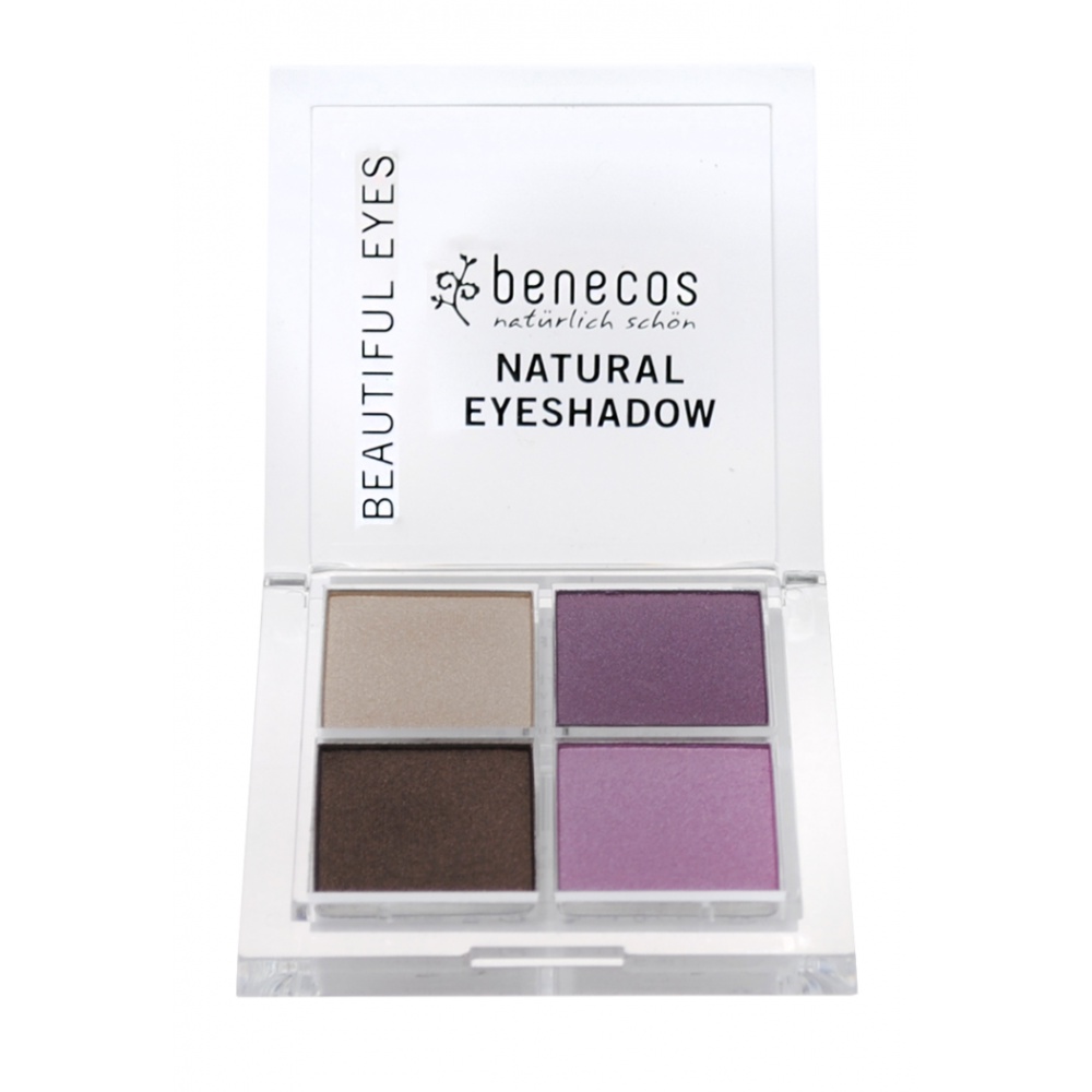 E-shop Benecos oční stíny 4paletka - beautiful eyes BIO