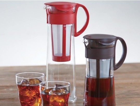 Hario - Mizudashi konvice na Cold Brew, 1000 ml - červená Obrázek