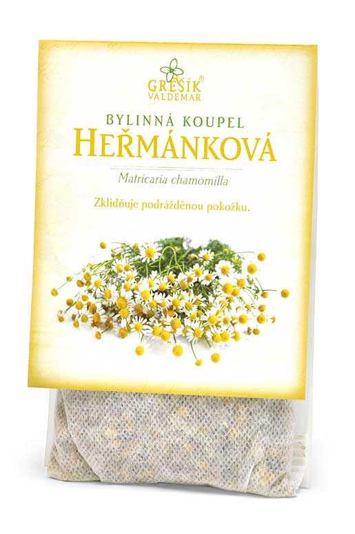 Grešík Bylinná koupel Heřmánková 20 g Obrázek