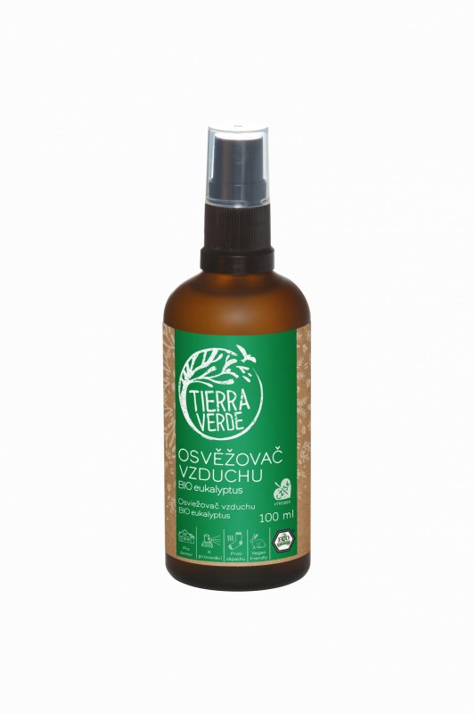 Tierra Verde - Osvěžovač vzduchu - BIO Eukalyptus, 100 ml