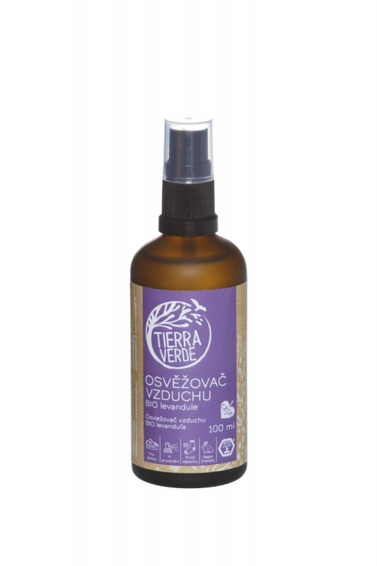 Tierra Verde - Osvěžovač vzduchu - BIO levandule, 100 ml