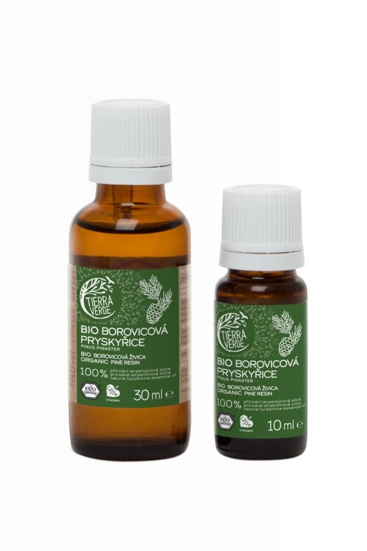 Tierra Verde - Silice Borovicová pryskyřice BIO, 10 ml