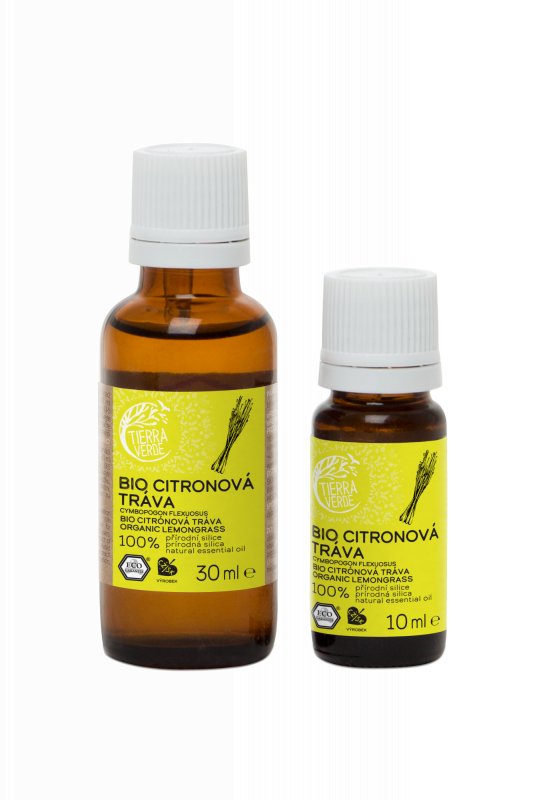 Tierra Verde - Silice Citronová tráva BIO, 10 ml