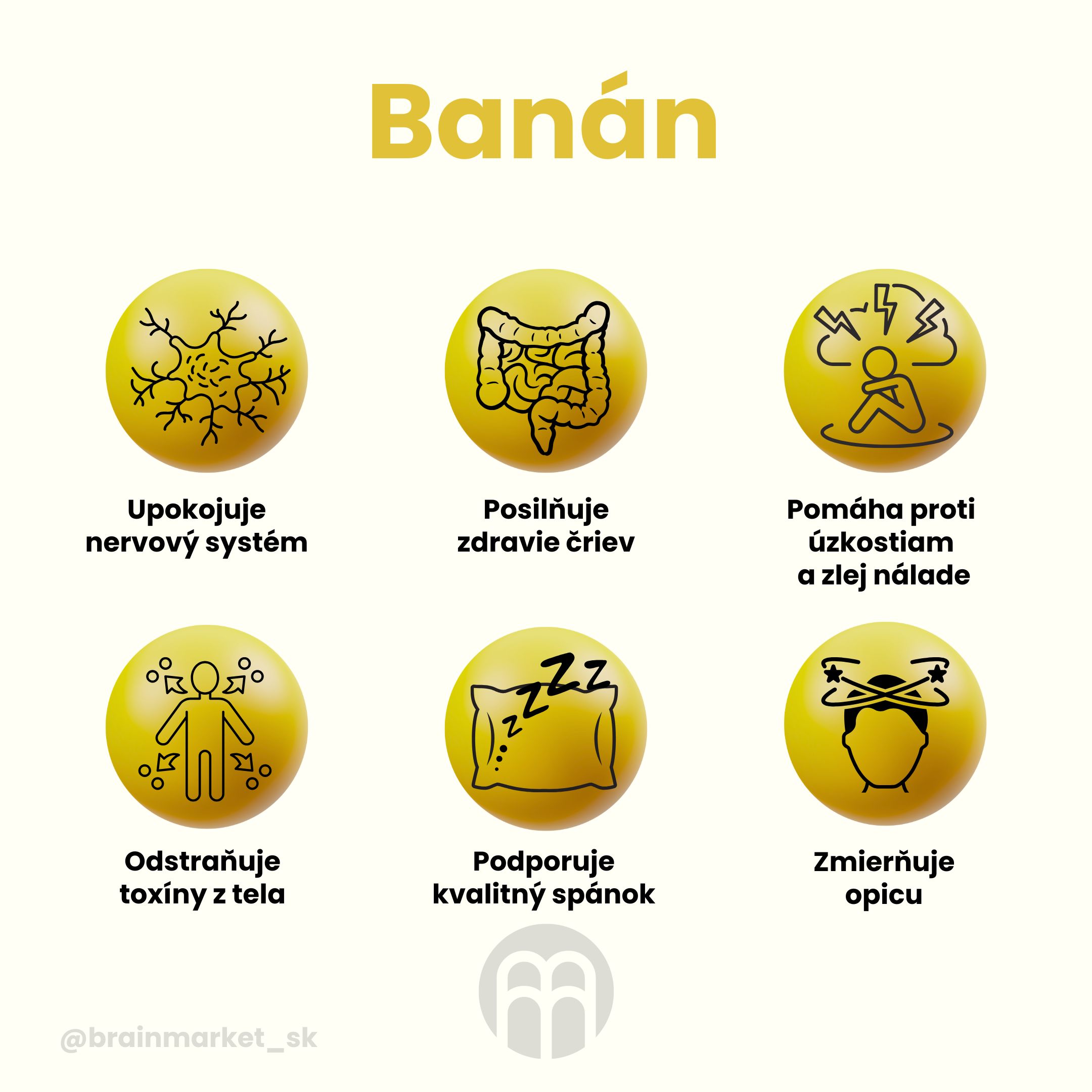 BrainMax Pure Banánové Chipsy BIO, 150 g Obrázek