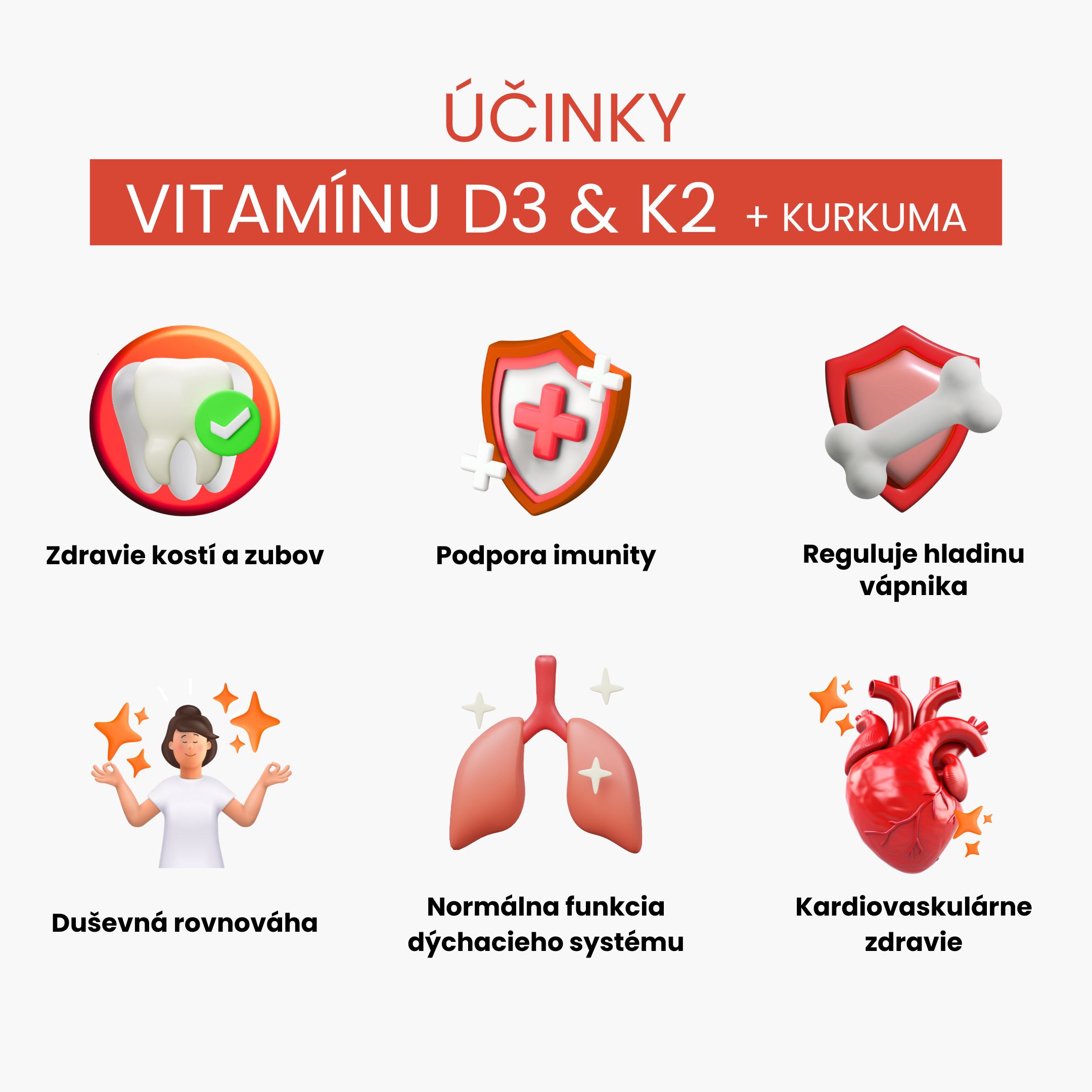 BrainMax Vitamin D3 & K2, D3 5000 IU / K2 jako MK7 150 mcg, vzorek, 4 kapsle Obrázek