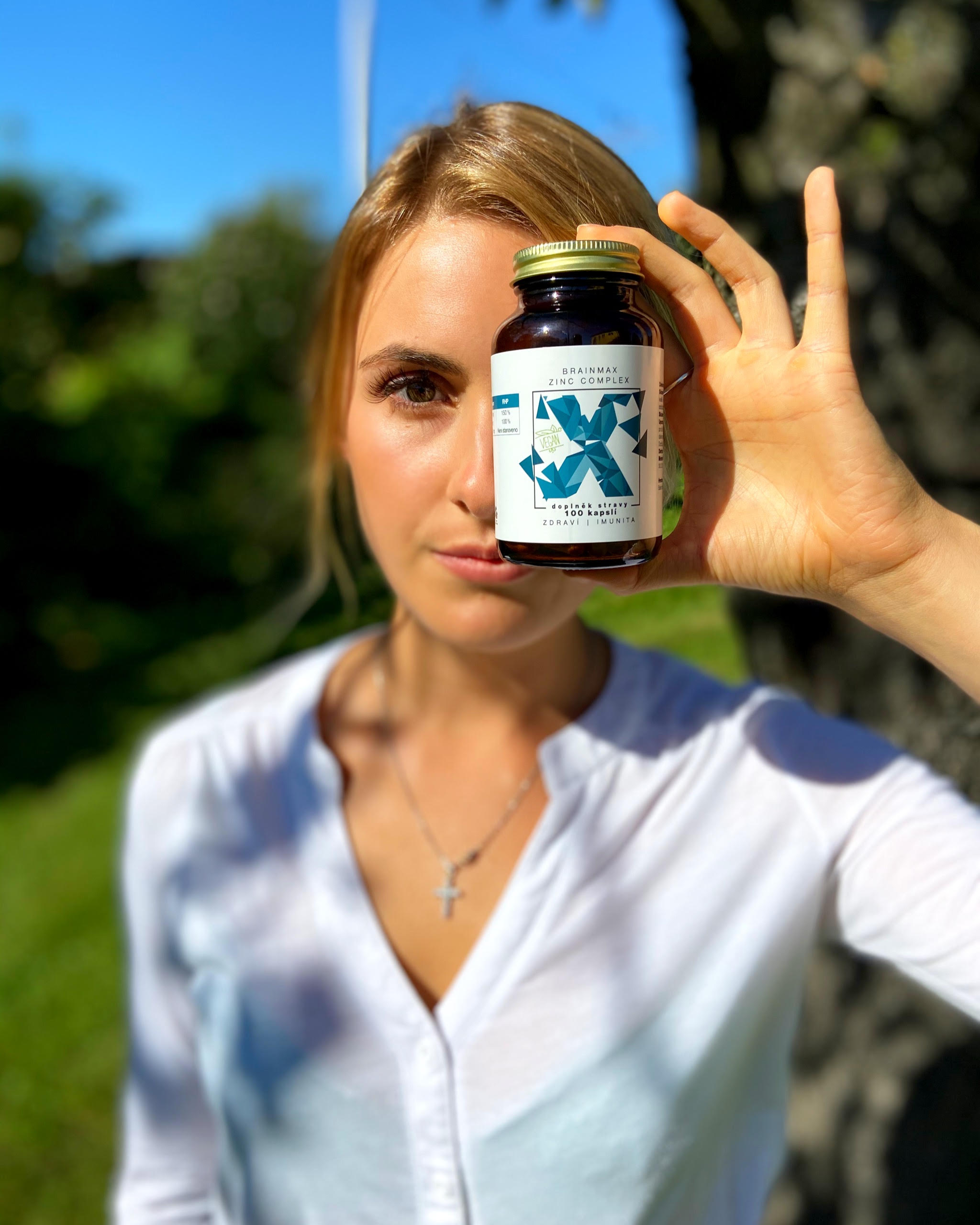 BrainMax Zinc Complex, Zinek, Selen, Měď a Kurkuma, vzorek 4 kapsle Obrázek