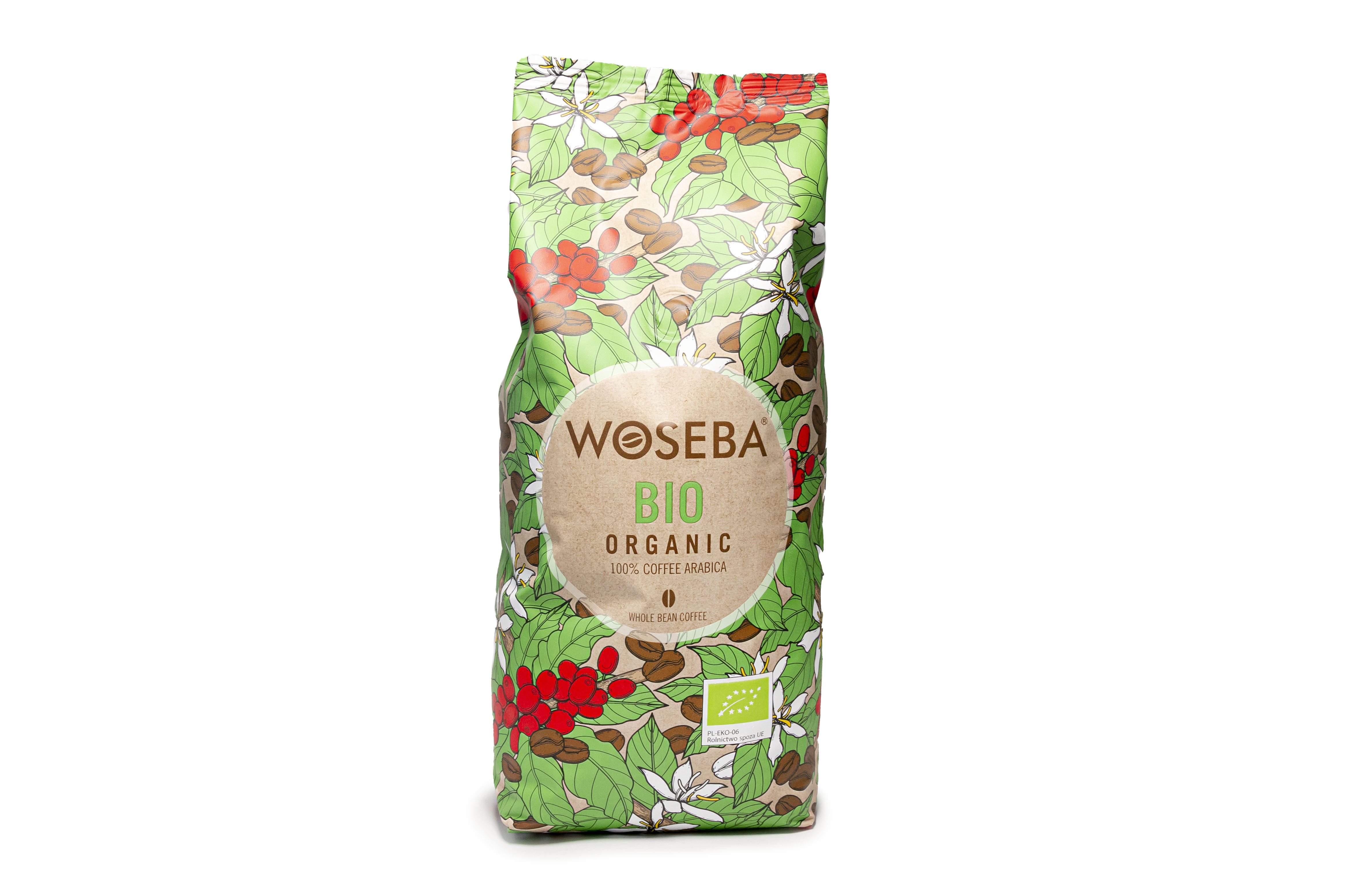 E-shop Woseba - Bio Organic zrnková káva, 1 kg
