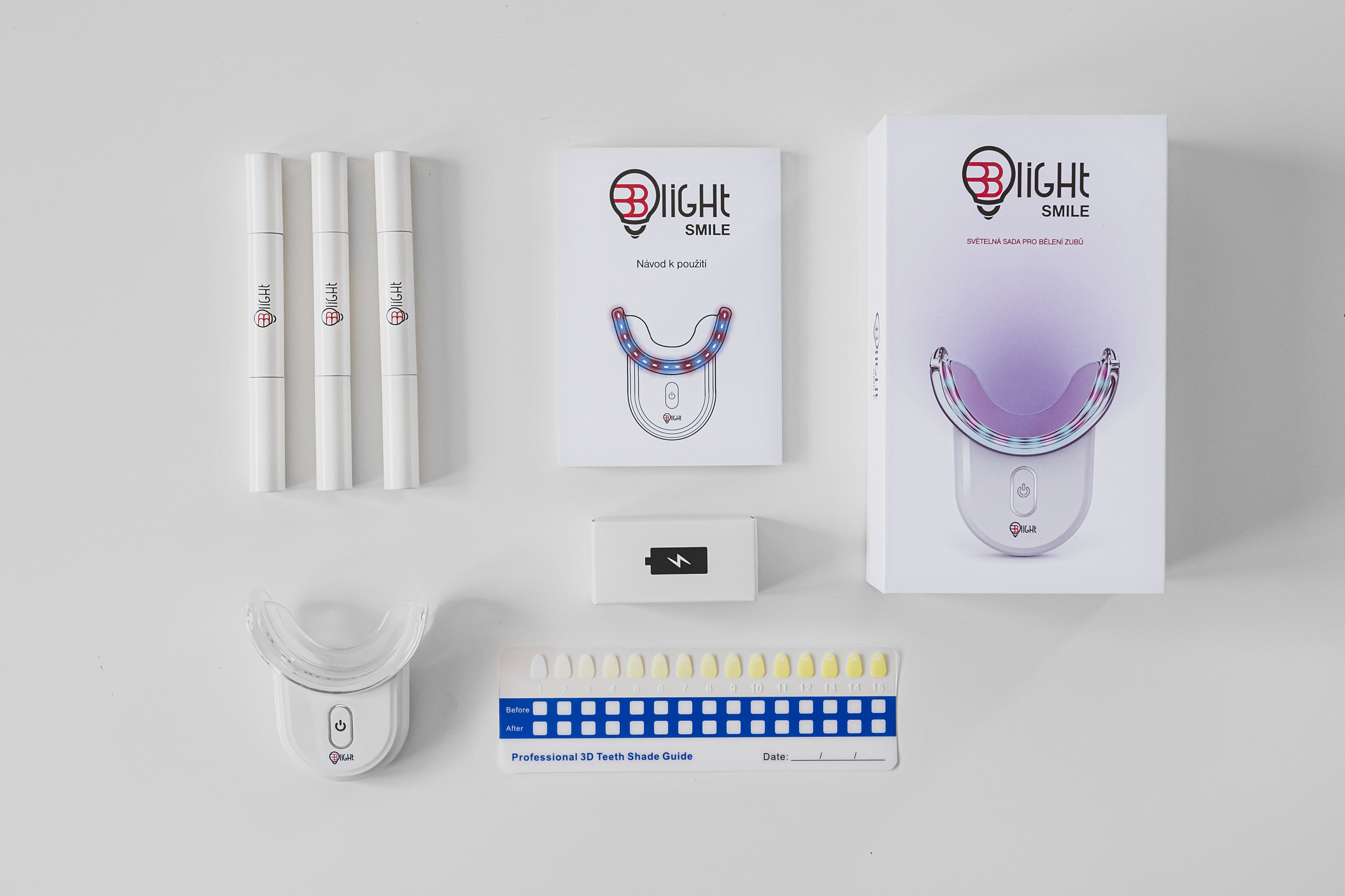 Blight Smile, Světelná sada pro bělení zubů Obrázek