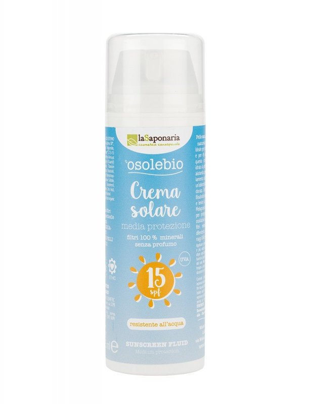 laSaponaria Opalovací krém SPF 15 BIO, 125ml