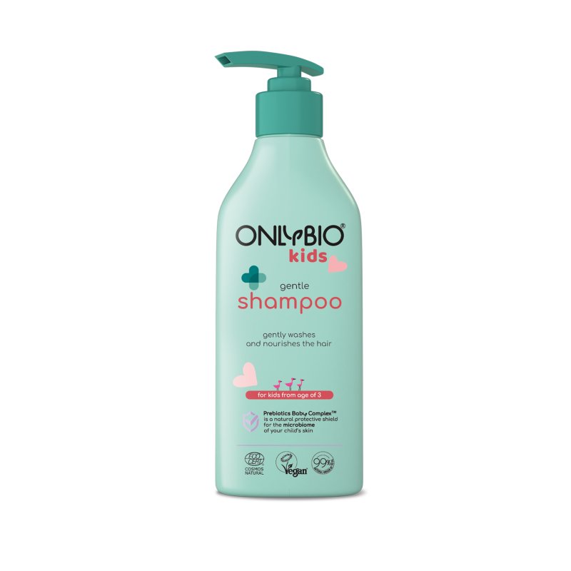 OnlyBio - Jemný šampon pro děti od 3 let, 300 ml