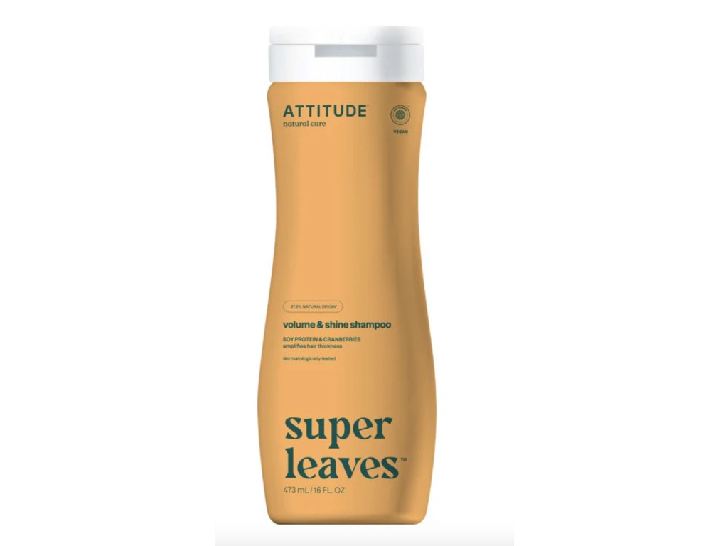 Attitude - Přírodní šampon Super leaves - lesk a objem pro jemné vlasy, 473 ml Obrázek