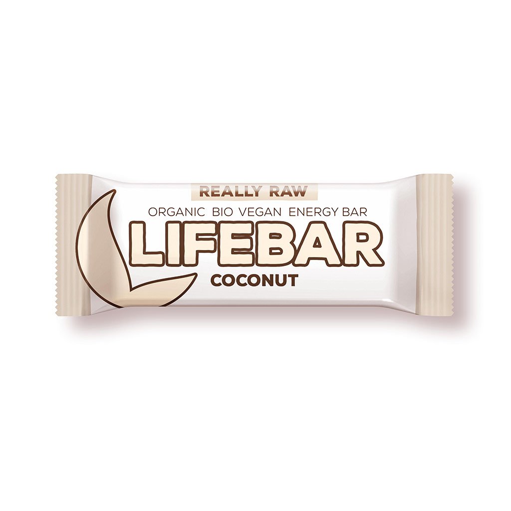 E-shop LifeFood - Tyčinka Lifebar kokosová BIO, RAW, 47 g