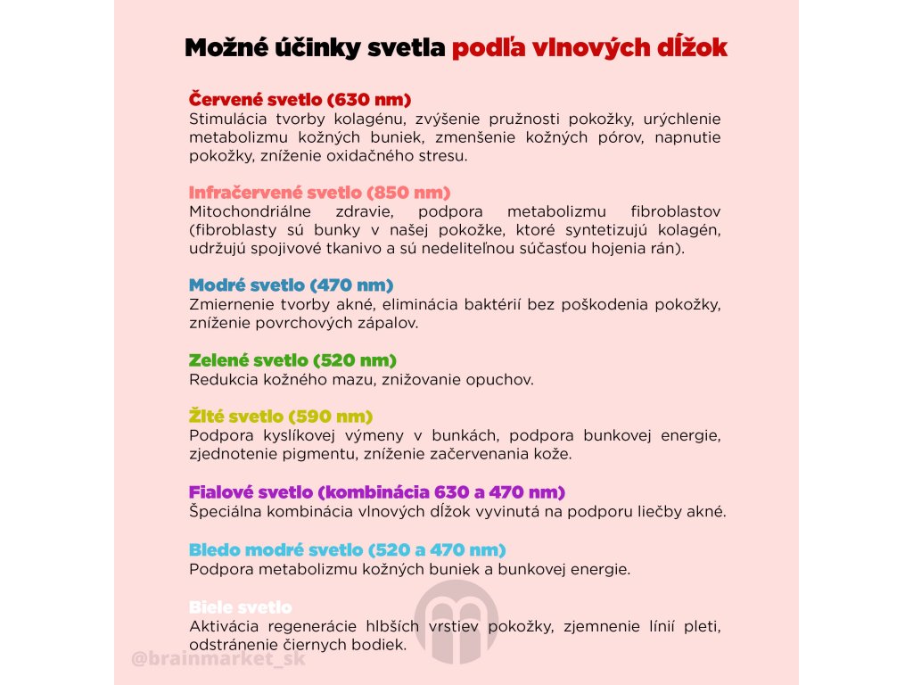 Blight Antiage Mask, Ošetřující LED maska na obličej Obrázek