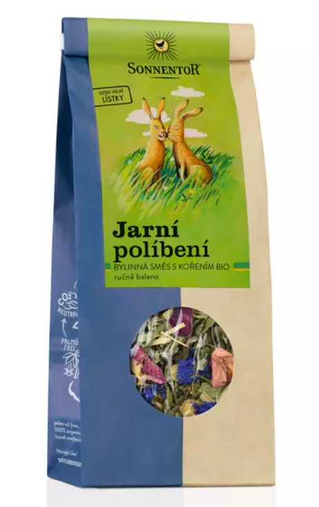 Sonnentor Čaj Jarní políbení BIO sypaný 80 g Obrázek
