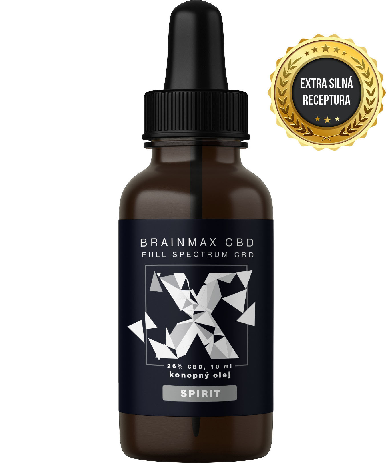 BrainMax CéBéDé SPIRIT, 26%, éterický olej, 10 ml Obrázek