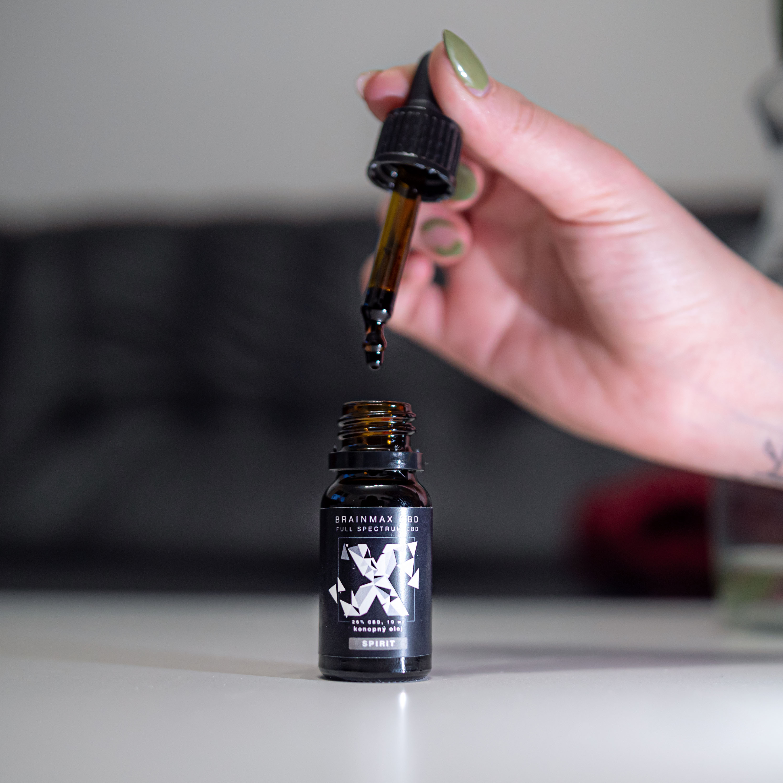 BrainMax CéBéDé SPIRIT, 26%, éterický olej, 10 ml Obrázek