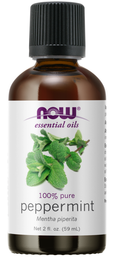 Now® Foods NOW Essential Oil, Peppermint oil (éterický olej Máta peprná), 59 ml