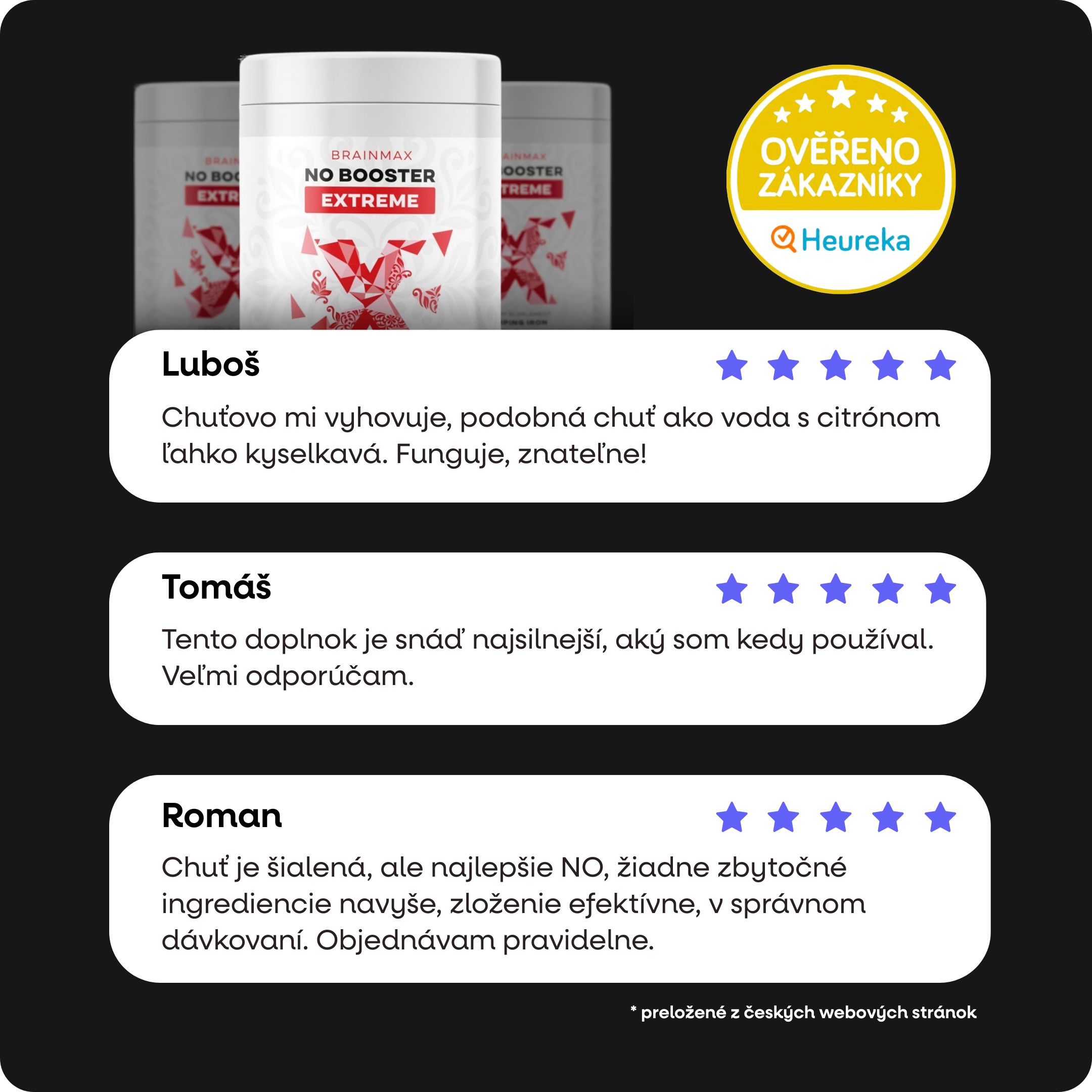 BrainMax NO Booster Extreme, Arginin, Citrulin, Ornitin, 510 g Obrázek