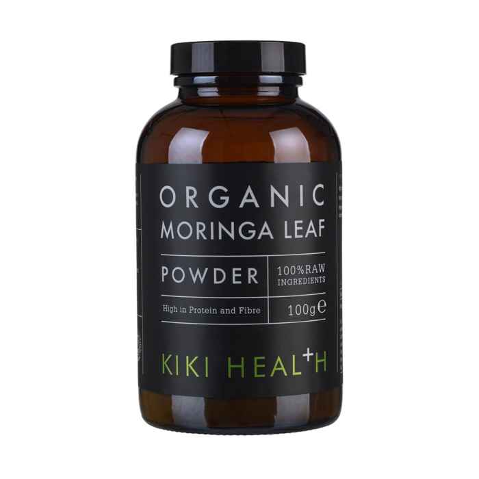 KIKI Health Moringa Leaf Powder Organic (moringa list prášek), 100 g / Expirace Expirace 04/2022
