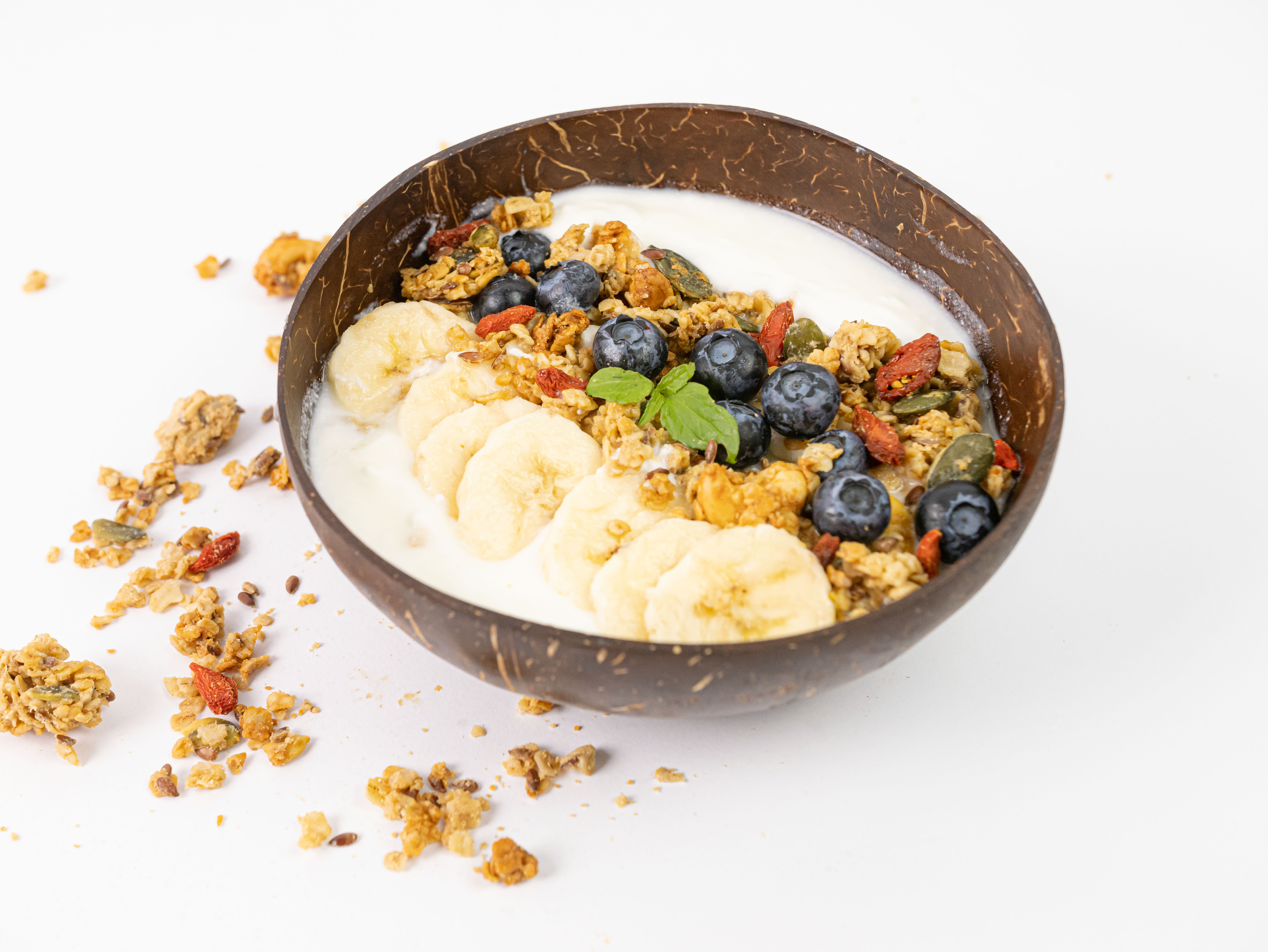 BrainMax Pure Granola, Goji a Kešu, BIO, 30g Obrázek