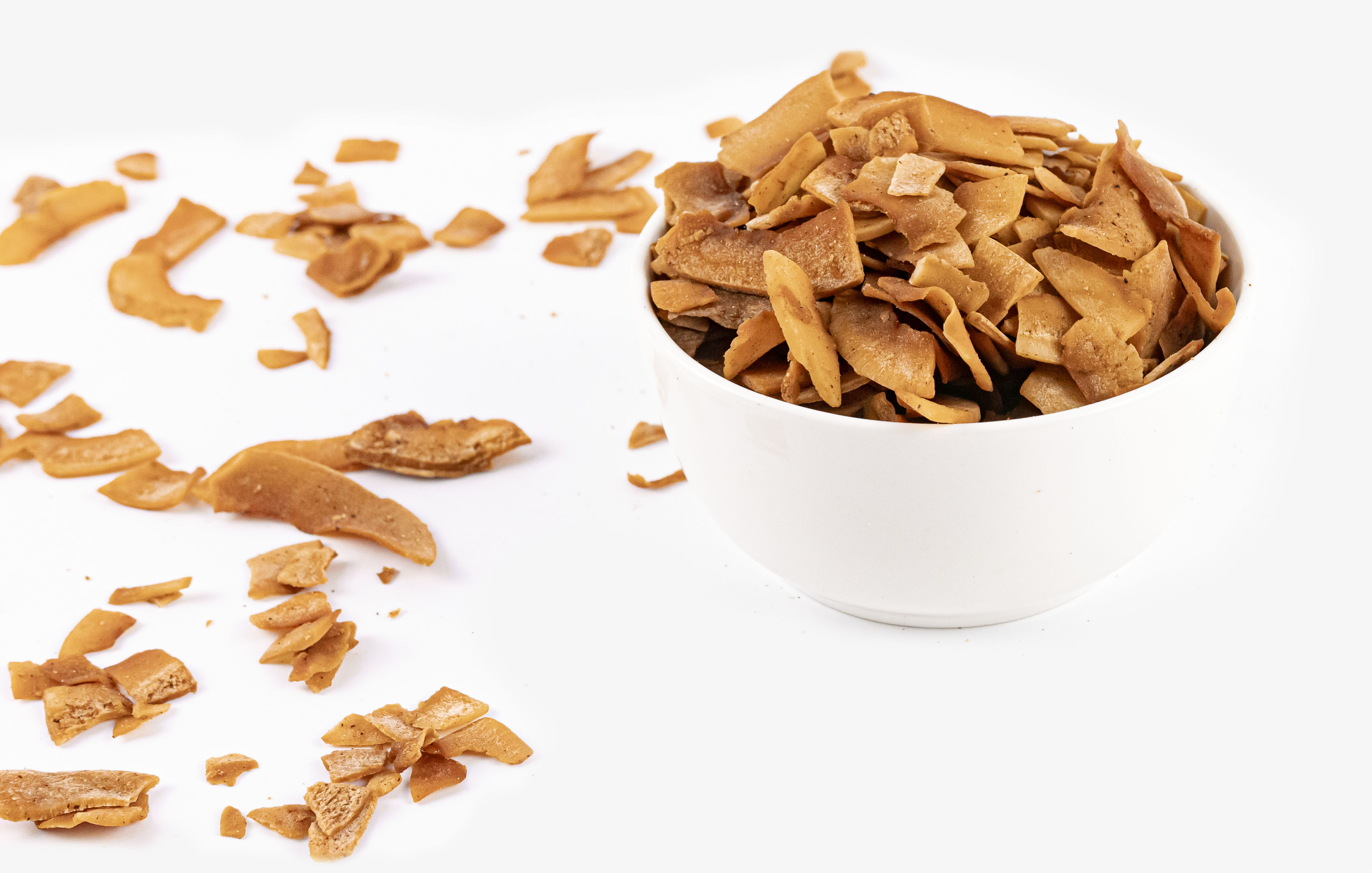 BrainMax Pure Kokosové chipsy v karamelu, BIO, 250 g Obrázek